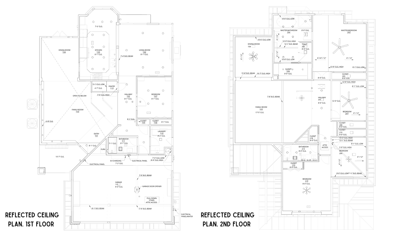 single-family house architecture visualization 3D Render floor plan revit BIM 3d modeling as-built