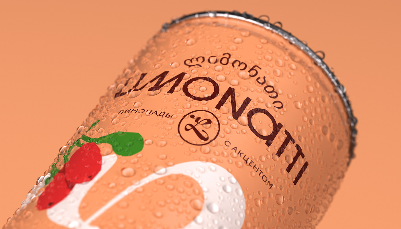 branding  Packaging packaging design lemonade ILLUSTRATION  graphic design  drink brand identity can design