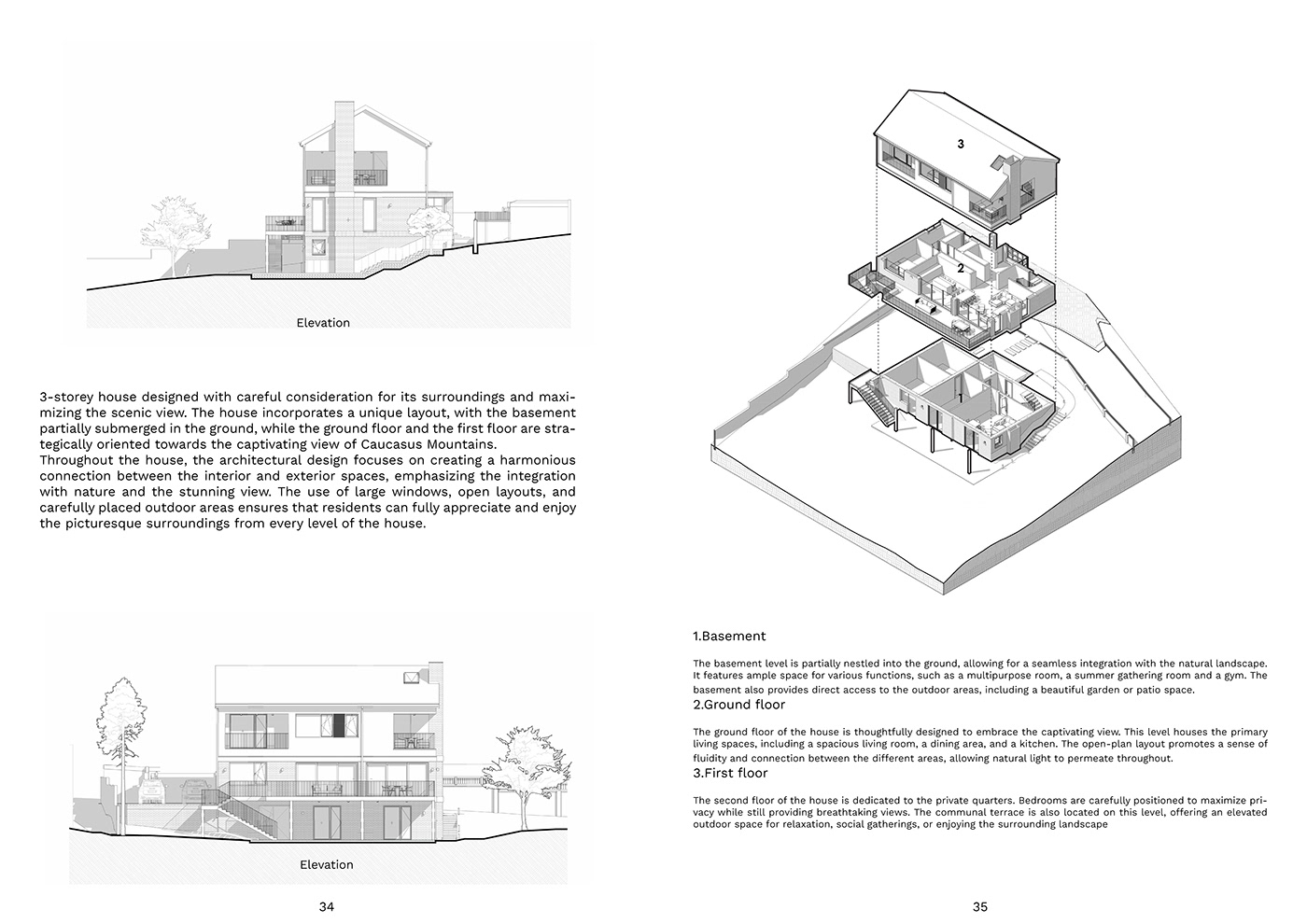 architecture portfolio designer artwork sketch