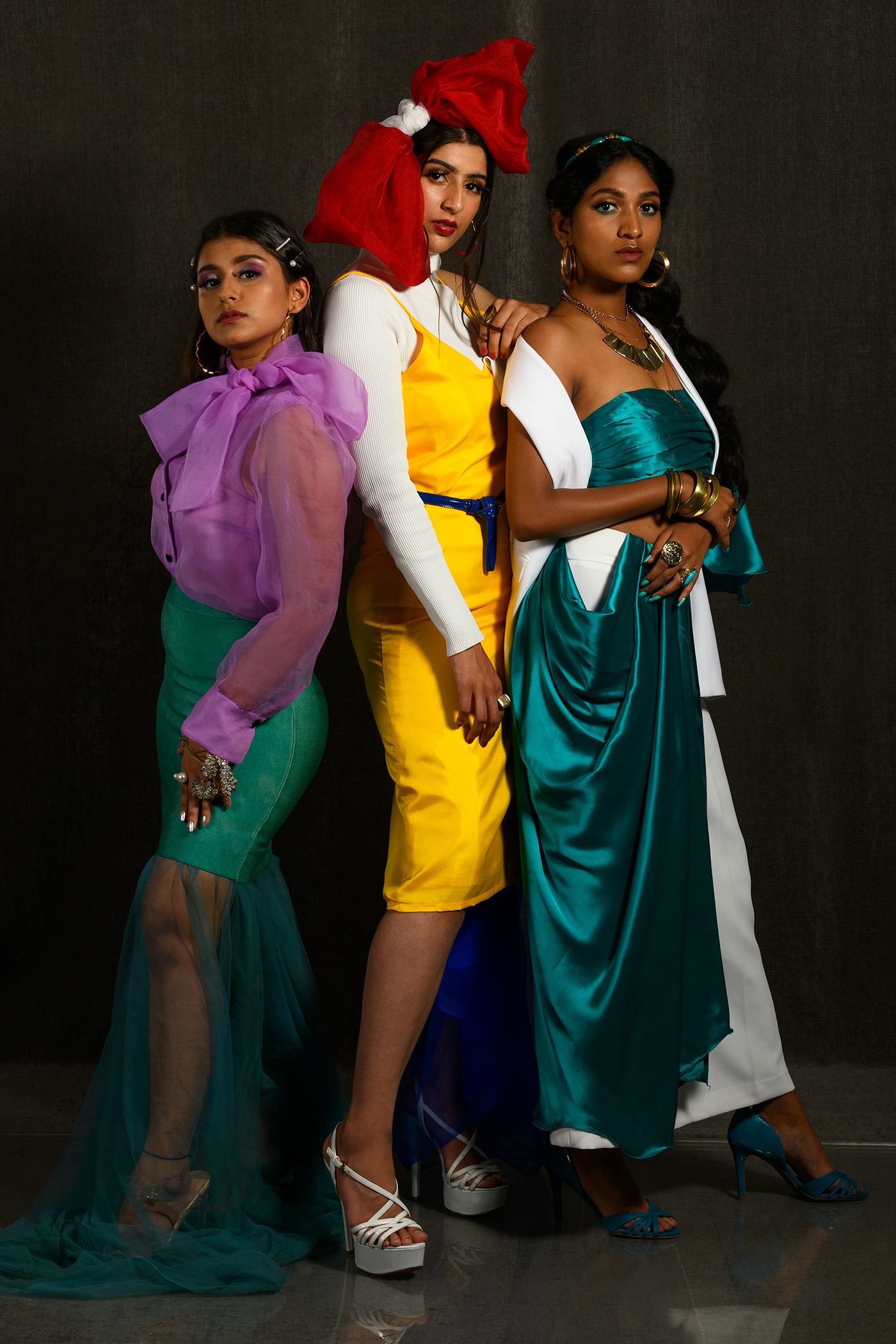 conceptual Styling disney princesses fashion styling styling  Styling Shoot