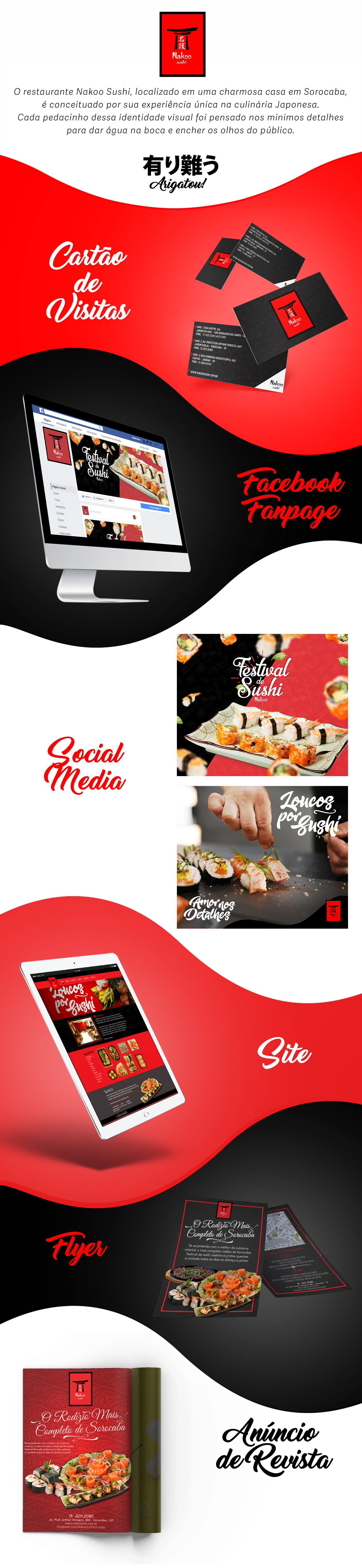 social media Food  Sushi japanese food magazine