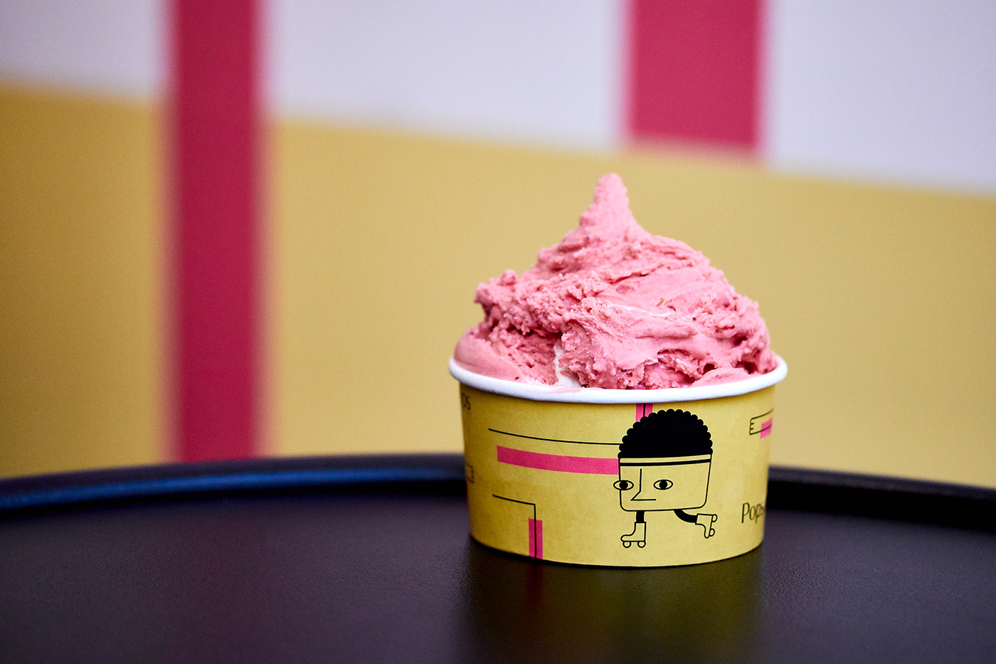 branding  color Fun heladeria ice cream Packaging