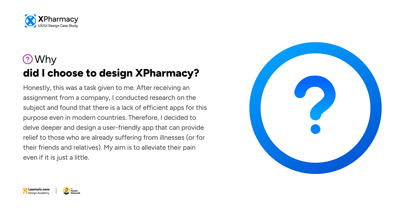 Case Study ui design UX design app design pharmacy Hossein Mahmoodi کیس استادی xpharmacy حسین محمودی
