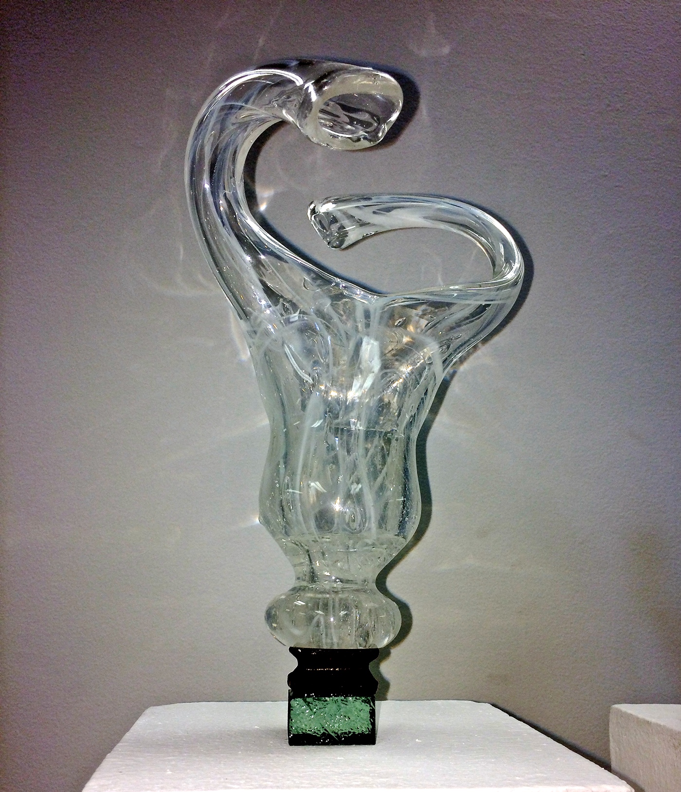 sculpture glass handmade glassblowing glass sculpture glasswork fine art