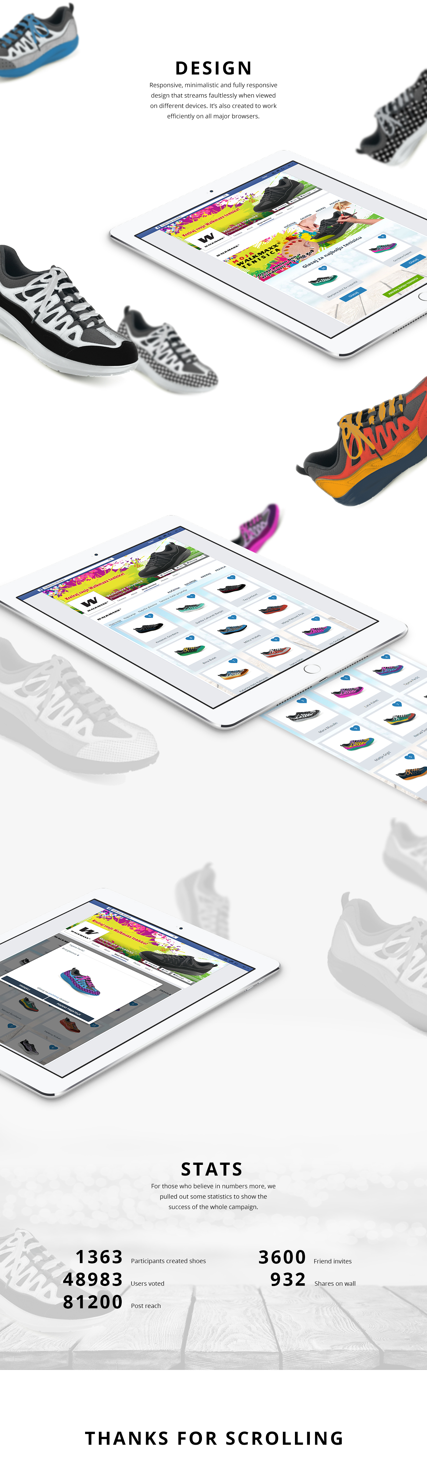 facebook application UI ux Web design interraction shoes body fitness development fan Like creative Competition