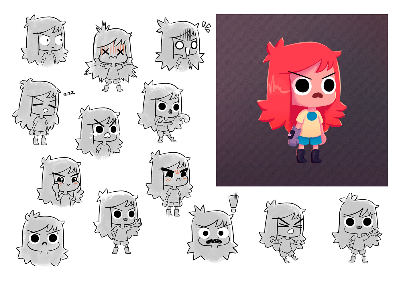 game design  concept art Character design  2D Animation