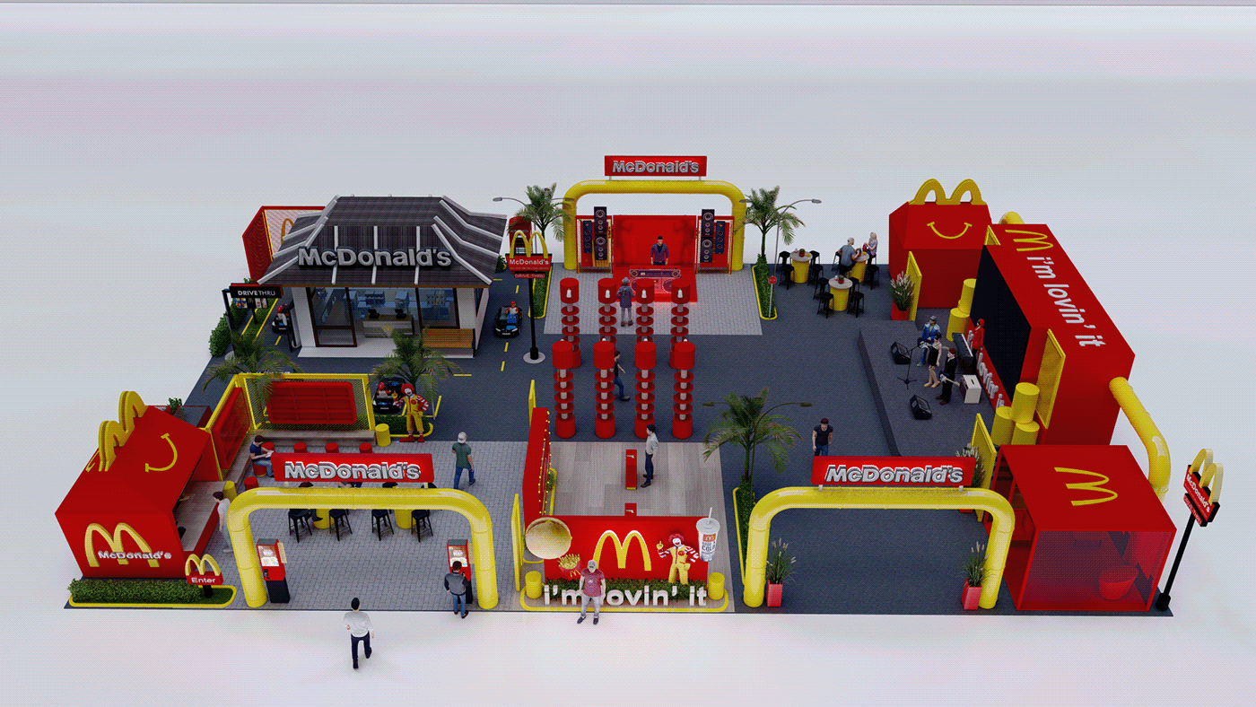 3D booth design Event Design