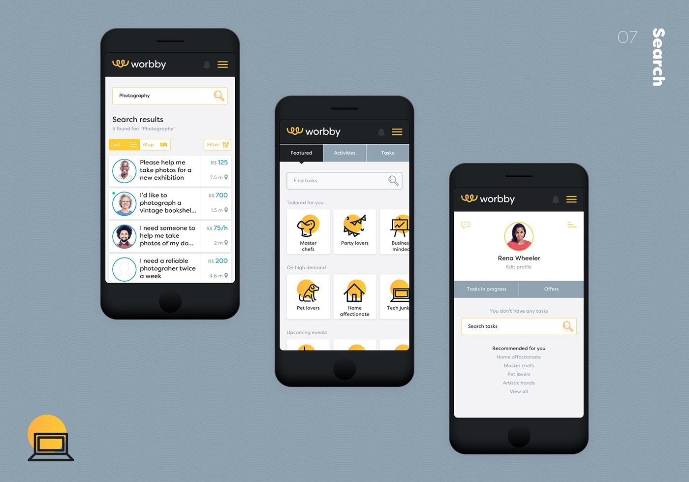 UI ux GUI web app user interface design app mobile