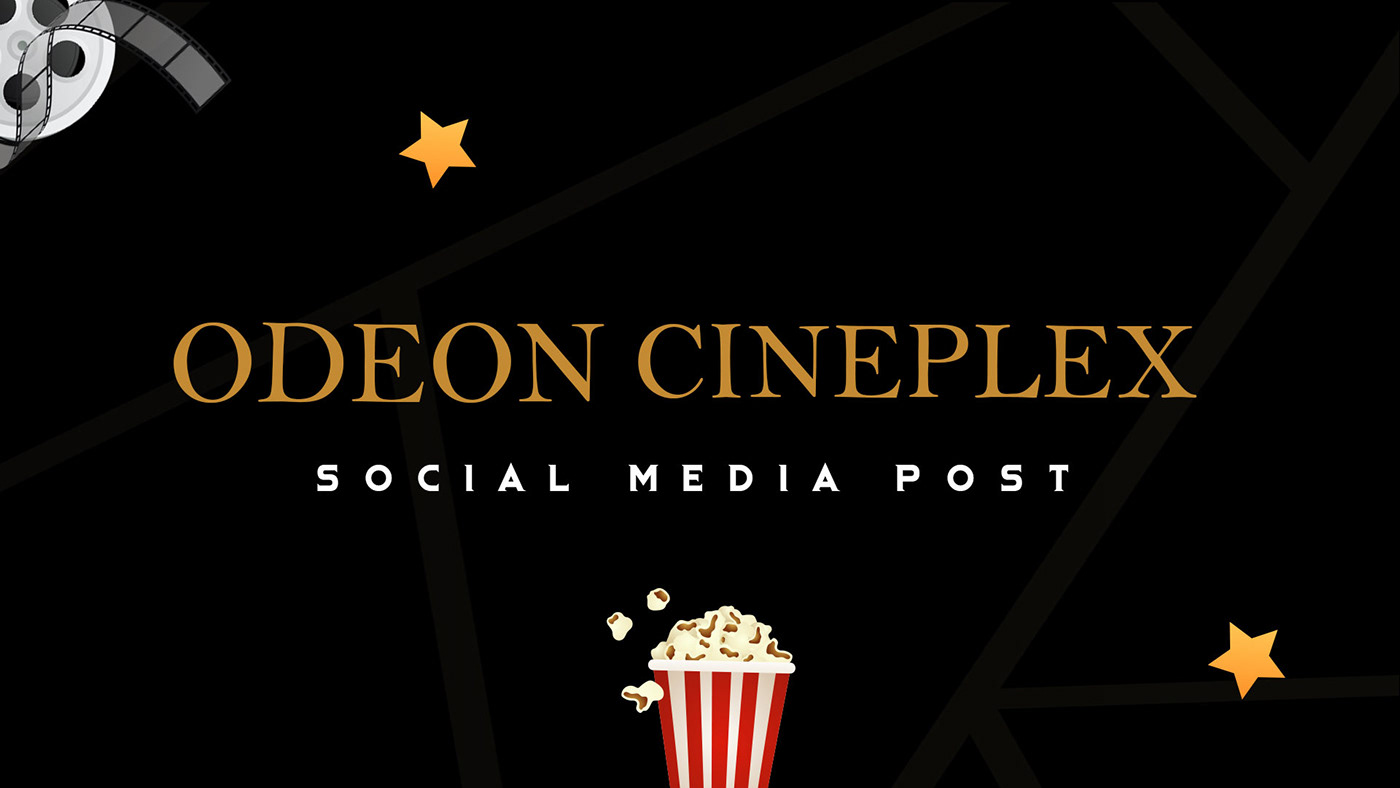 Social media post Cinema photoshop social media cineplex Entertainment Event identity Brand Design
