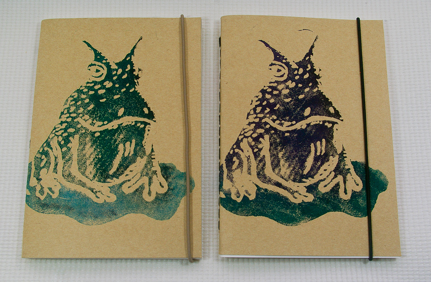 hand made porto frog notebook Ilustração animals ilustration cover