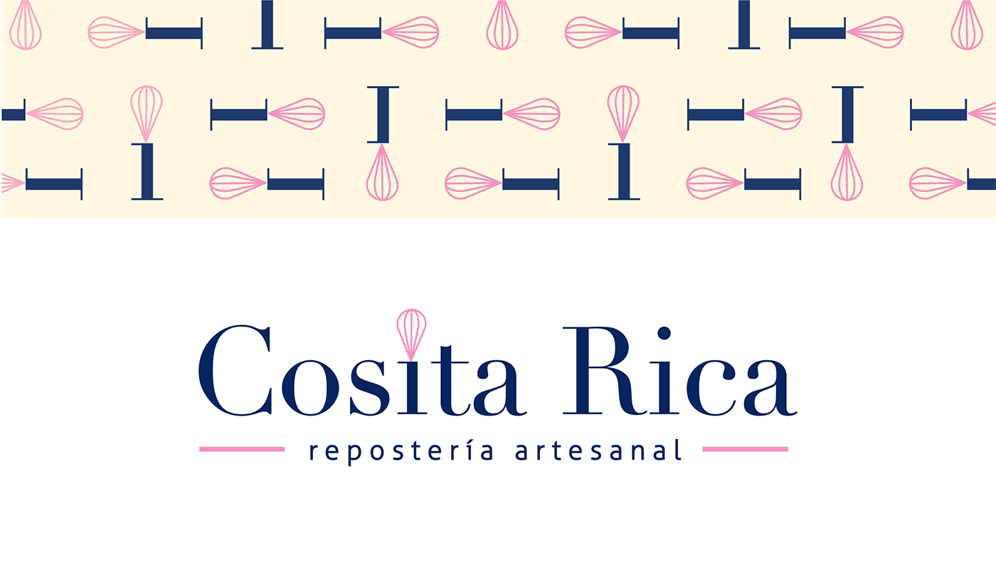 branding  reposteria bakery logo design