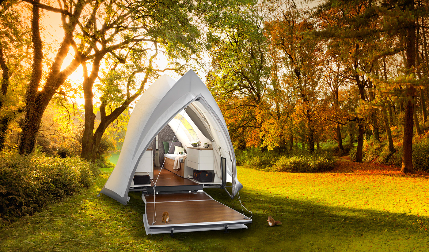 yellow window Yellow Window design YSIN Vehicle Leisure vehicule camping tent luxury camping