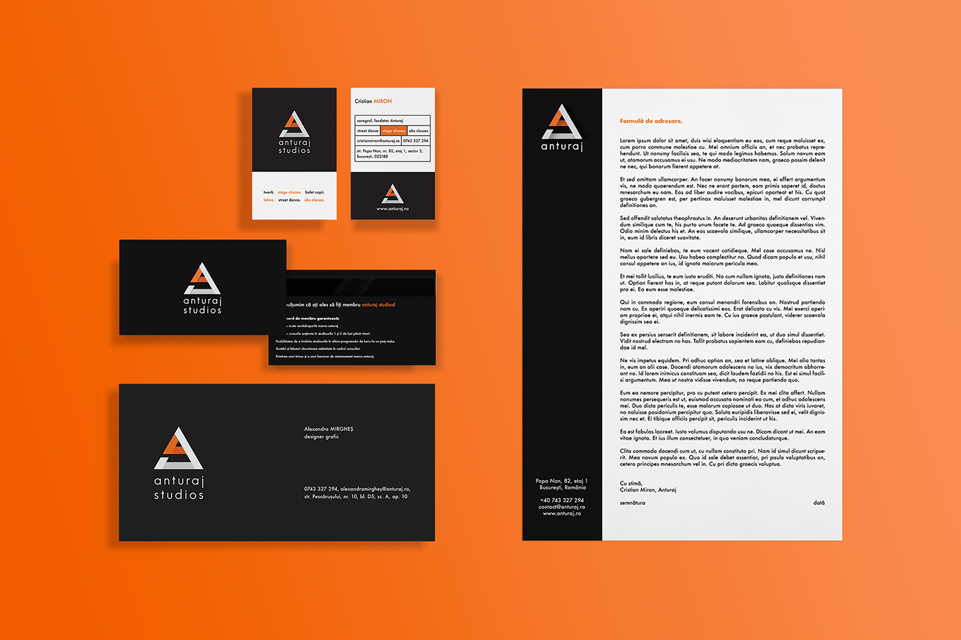 logo logodesign minimal cleandesign branding  brandidentity visualbranding triangle business card brand book
