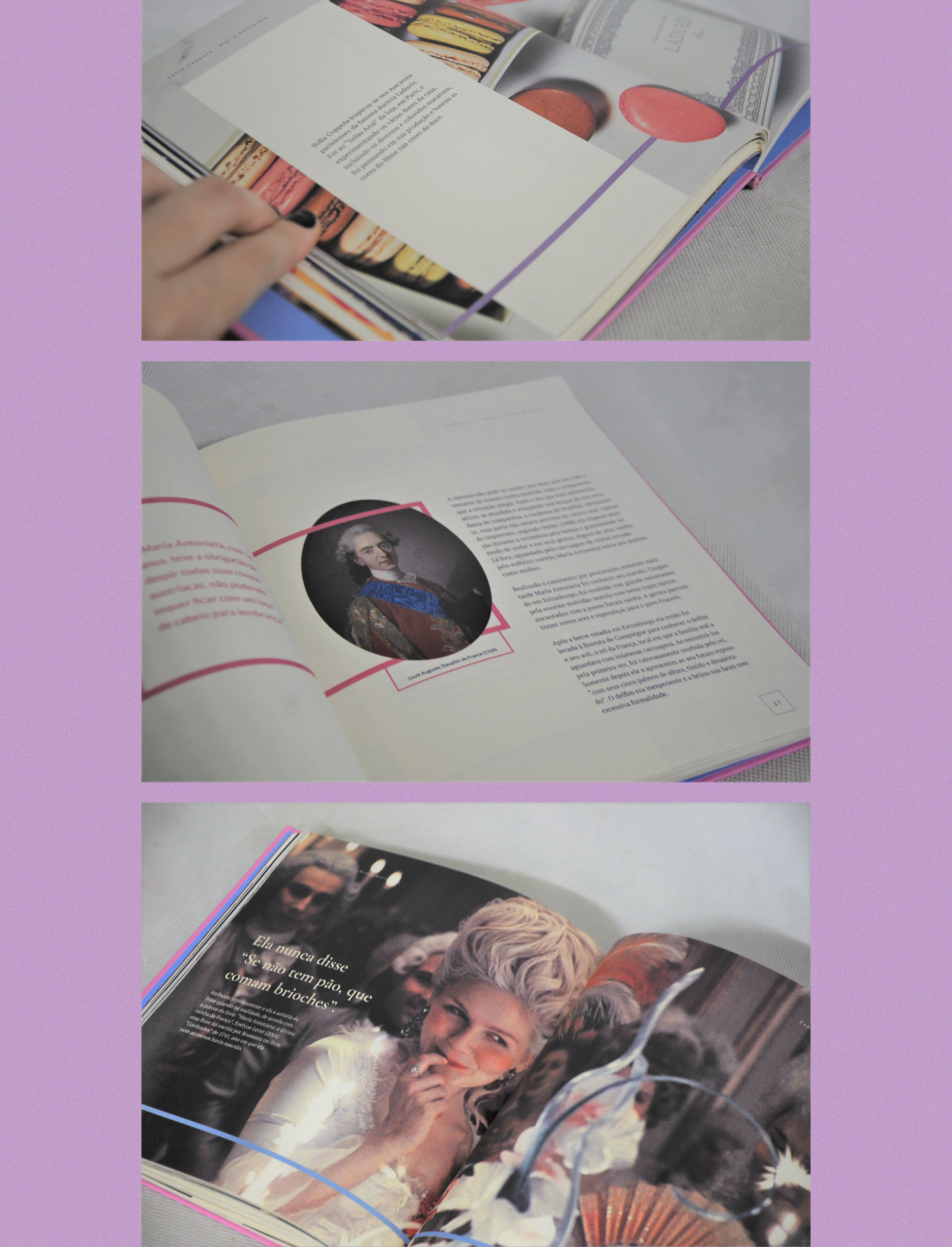 design editorial editorial Livro book sofia coppola Cinema InDesign editorial design  diagramação Maria Antonieta