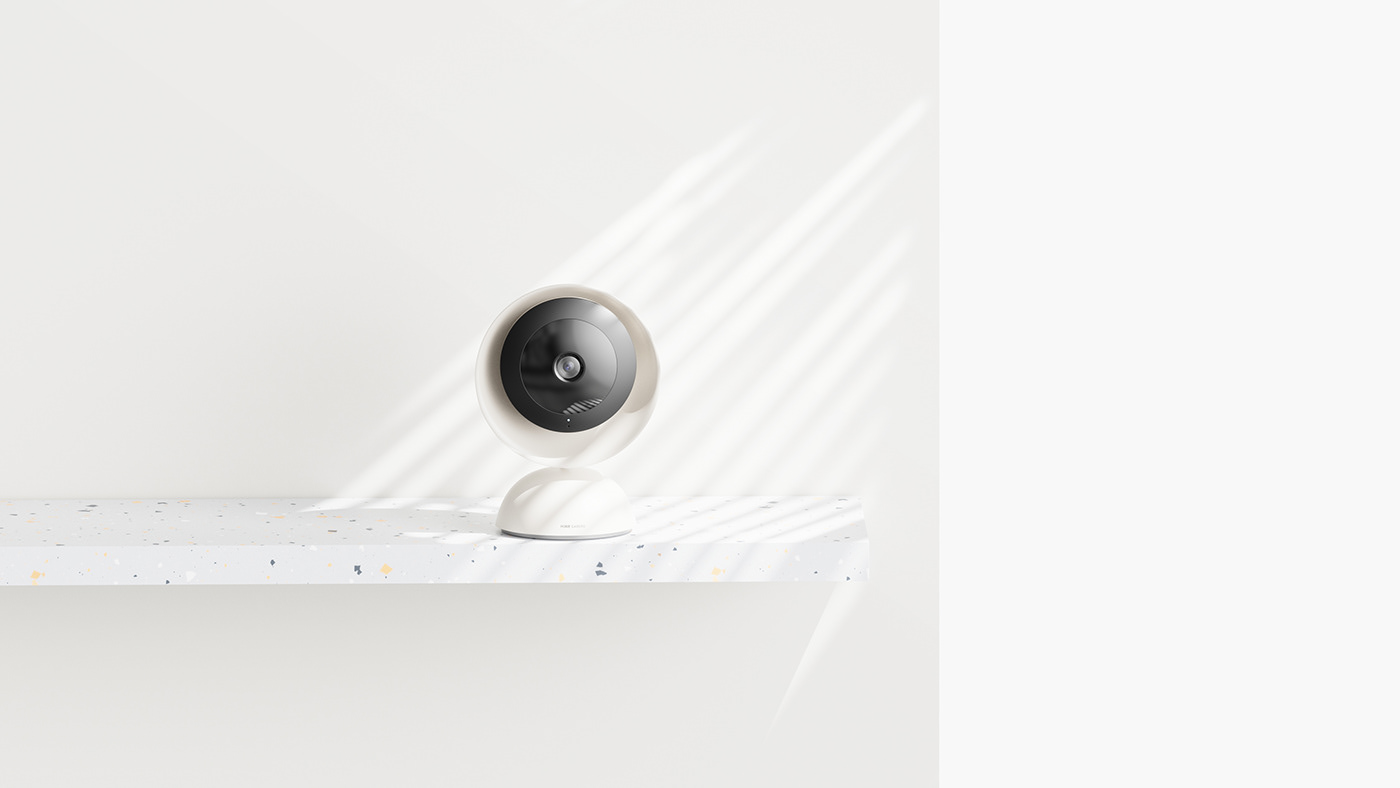 design camera home 3D industrial design  indoor visualization