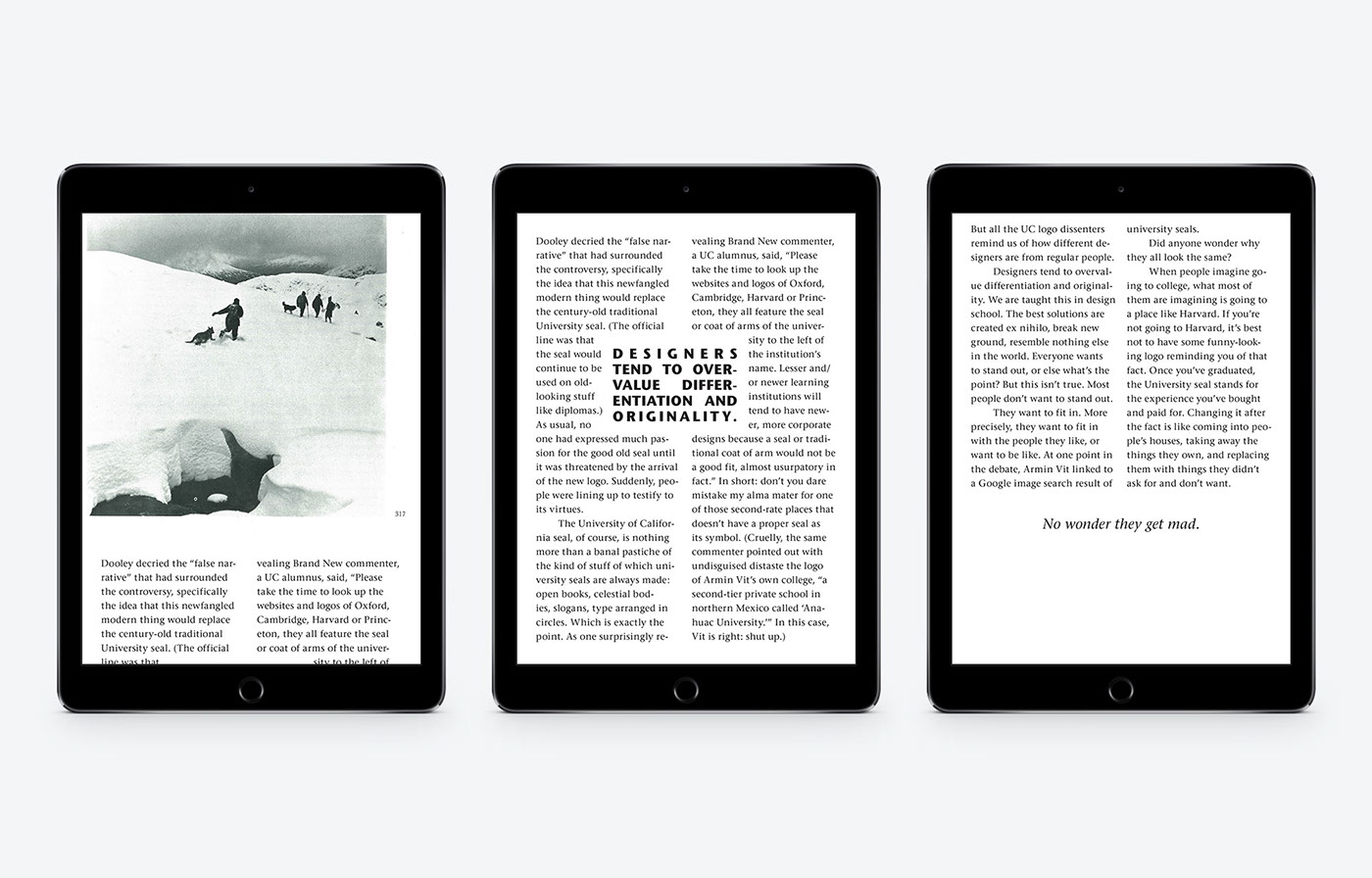 experimental iPad Magazine digital design conceptual student project mag+ Digital Magazine digital magazine iPad