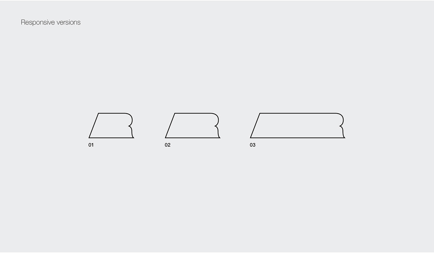 minimalistic architectural architecture interior design  Logotype monogram simple