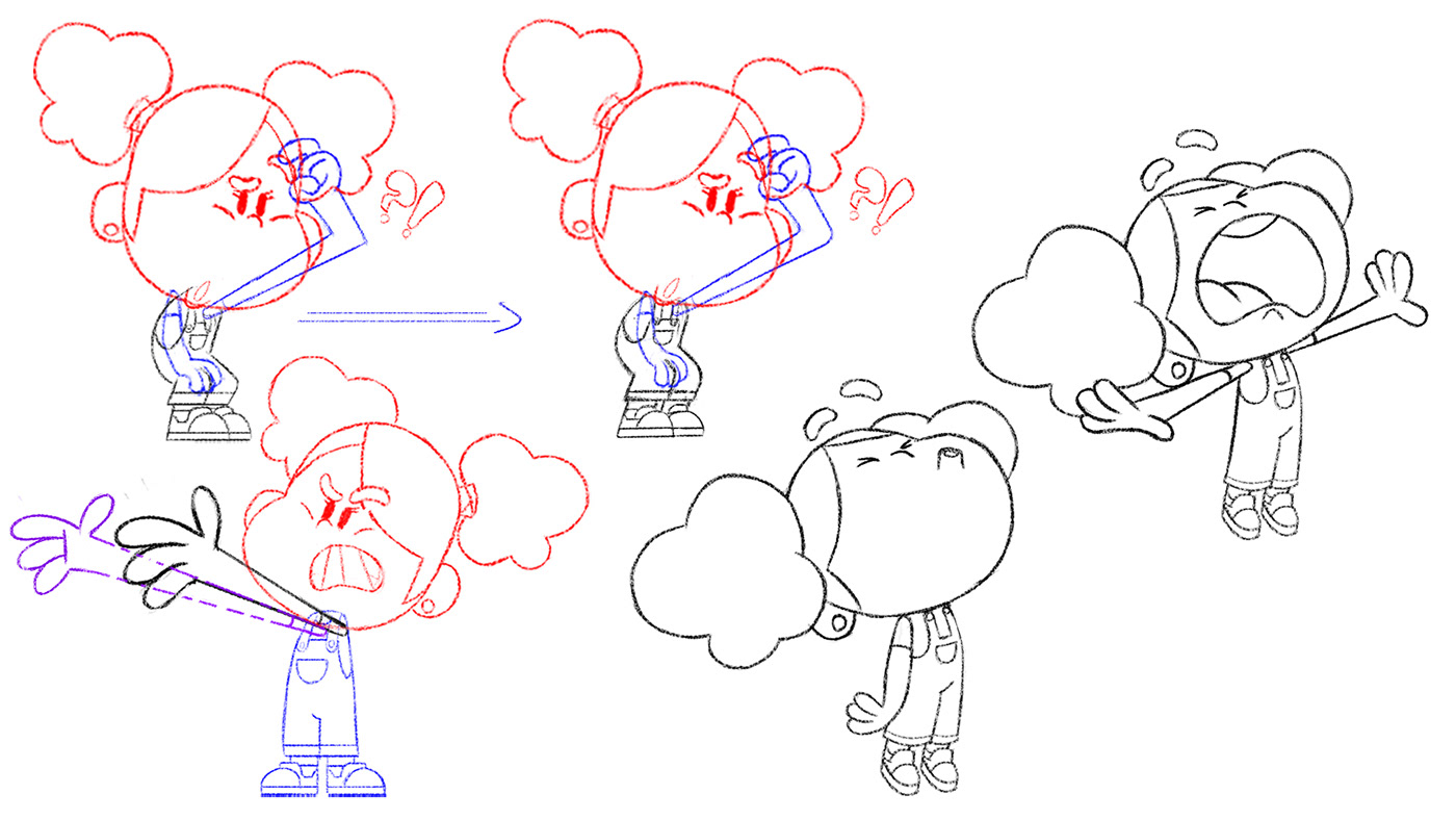 2D 2d layout animation  cartoon Cartoons Character design  character development Digital Art  Drawing  sketch