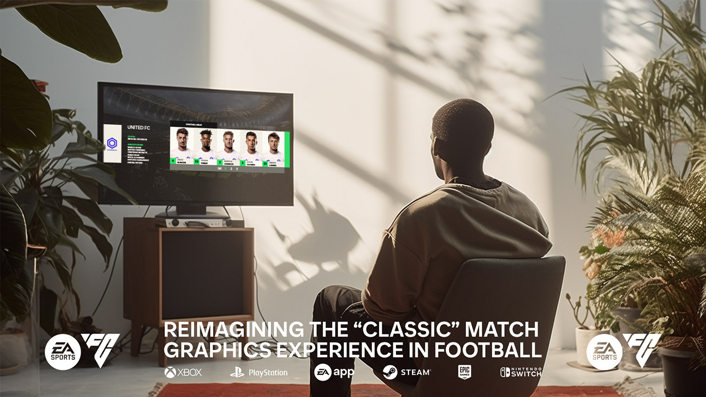 FC24 easports FIFA football soccer graphics Premier League
