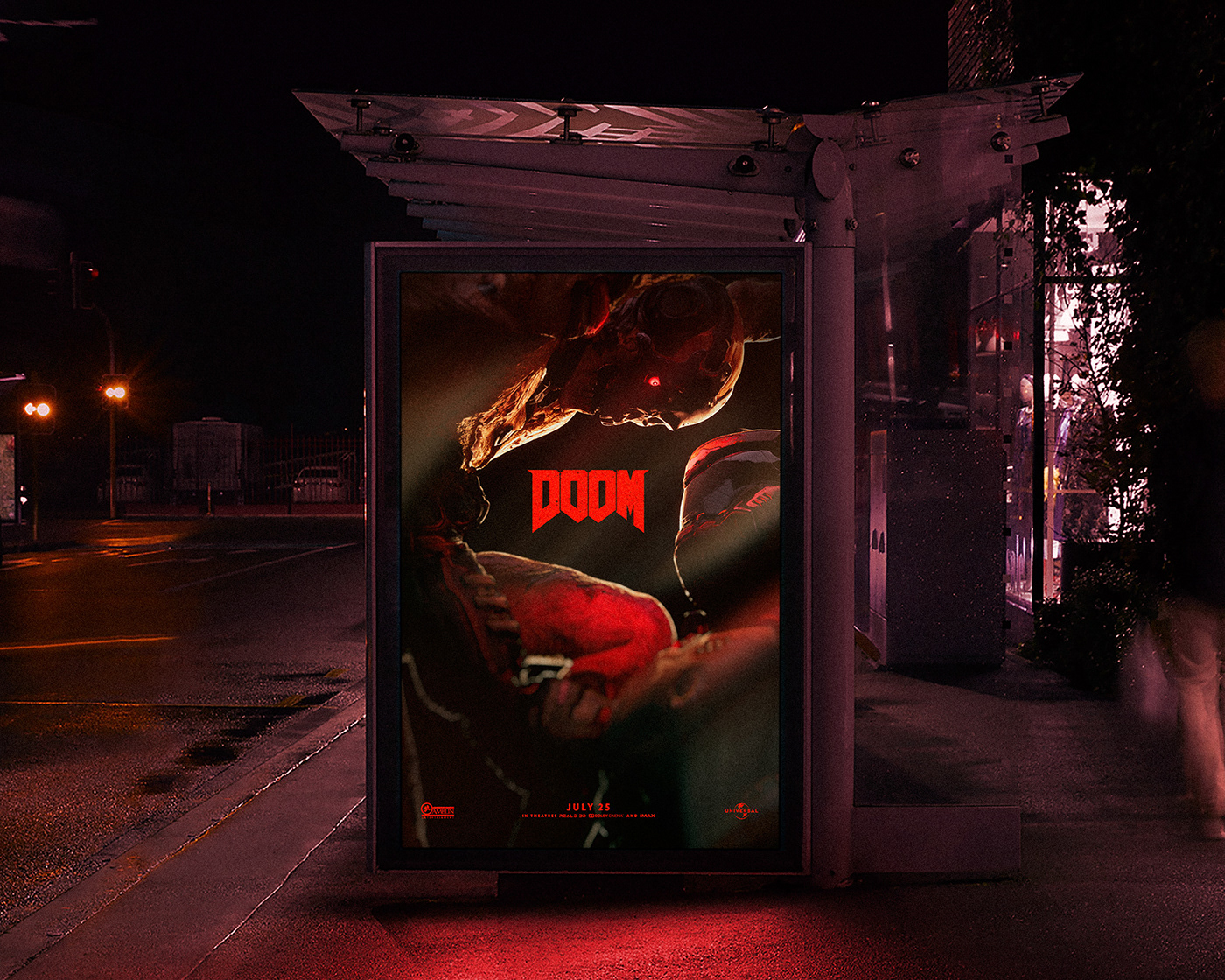 art direction  CGI doom doom eternal Film art key art movie art movie poster poster art