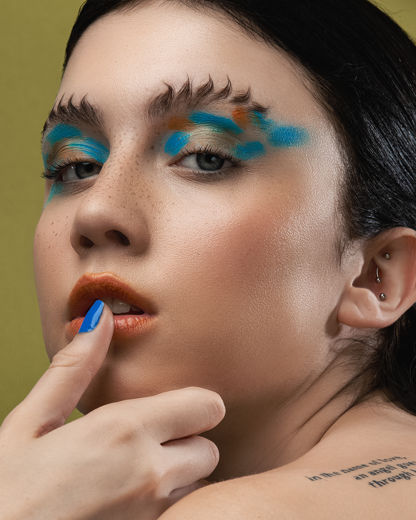 creative art editorial makeup makeup artist