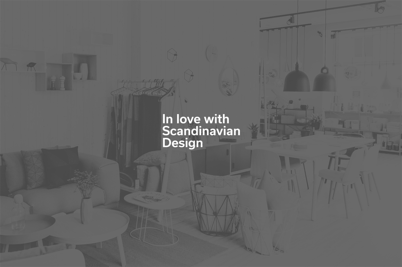 design Scandinavian Scandinavia furniture Logotype branding  brand mint typography   clear