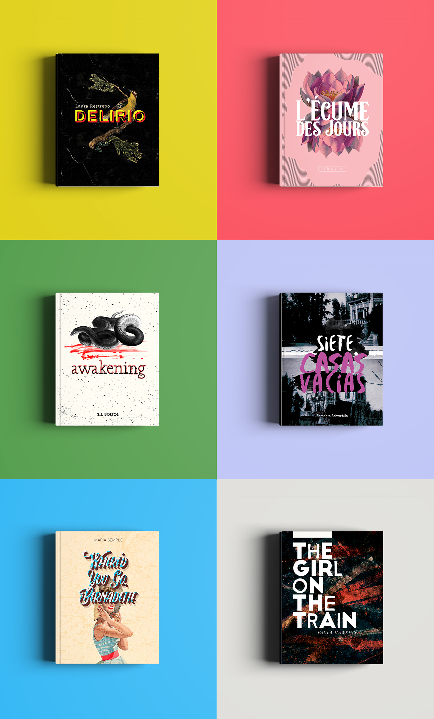 cover books editorial typography   ILLUSTRATION  print colorful portadas libros literature