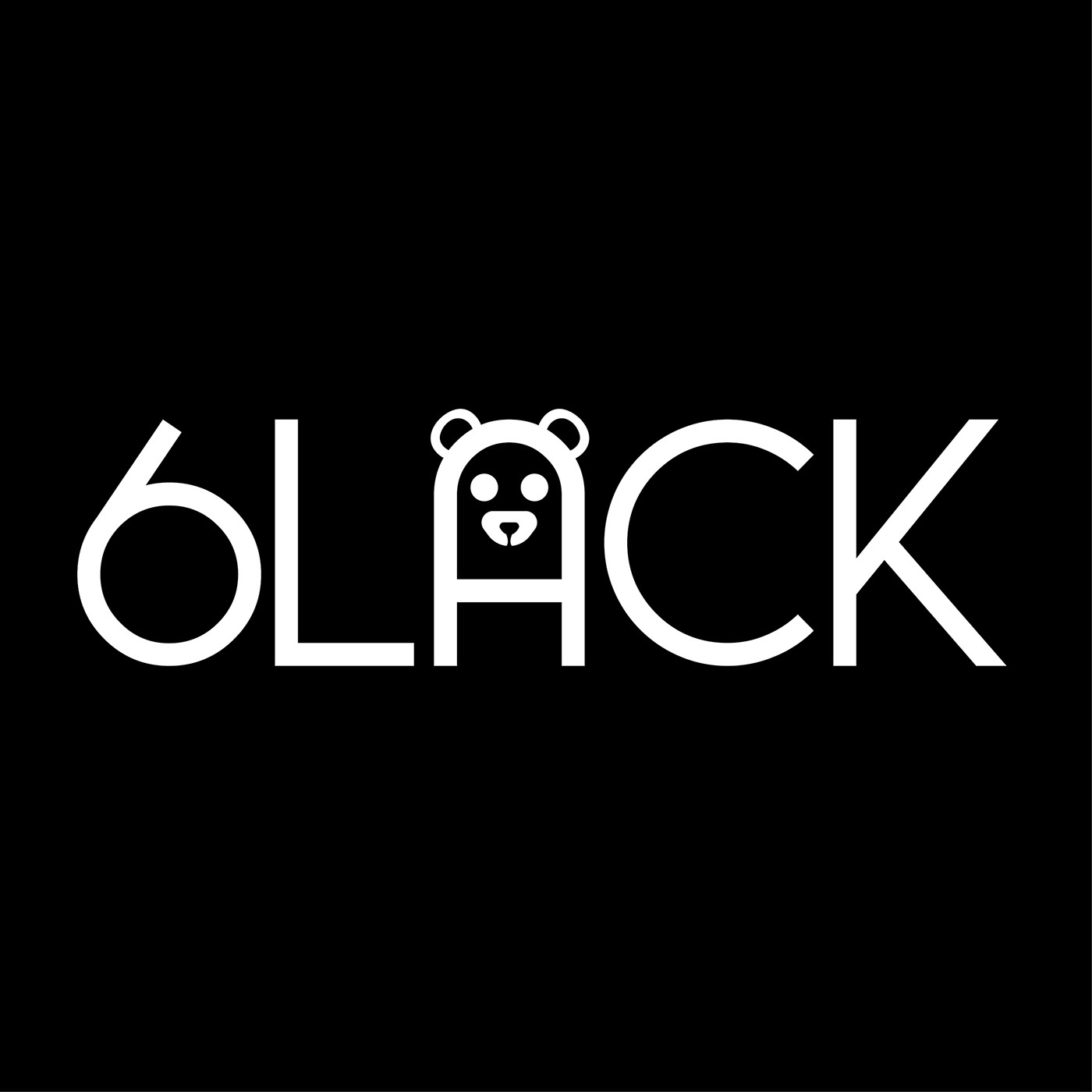 6lack bear branding  Creative Direction  graphic design  hiphop ILLUSTRATION  logo music RNB typography  