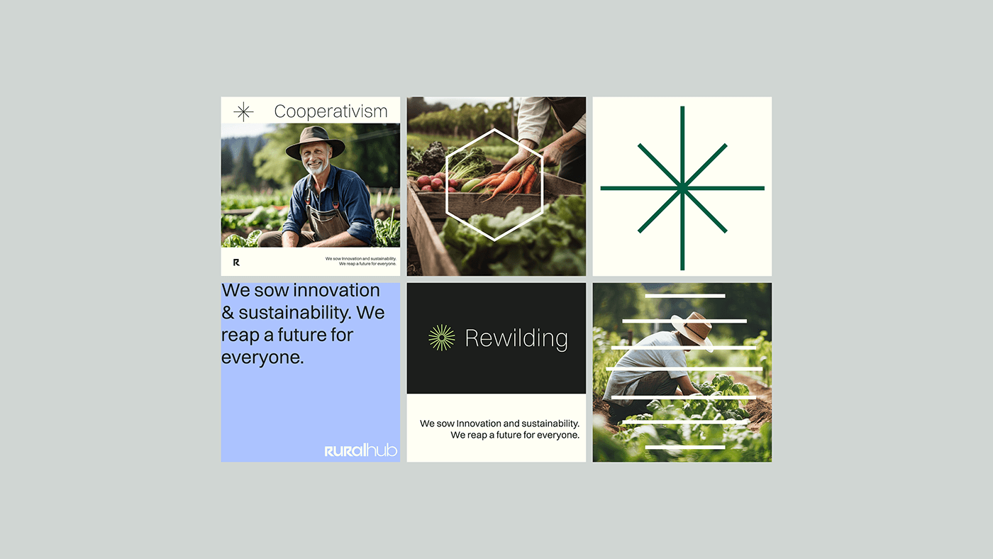 Sustainability agriculture typography   Logotype modern future rural Agronegócio sustentabilidade brand identity