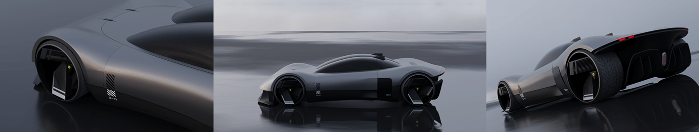 automotive   Automotive design car cardesign concept concept car Transportation Design 3D rendering