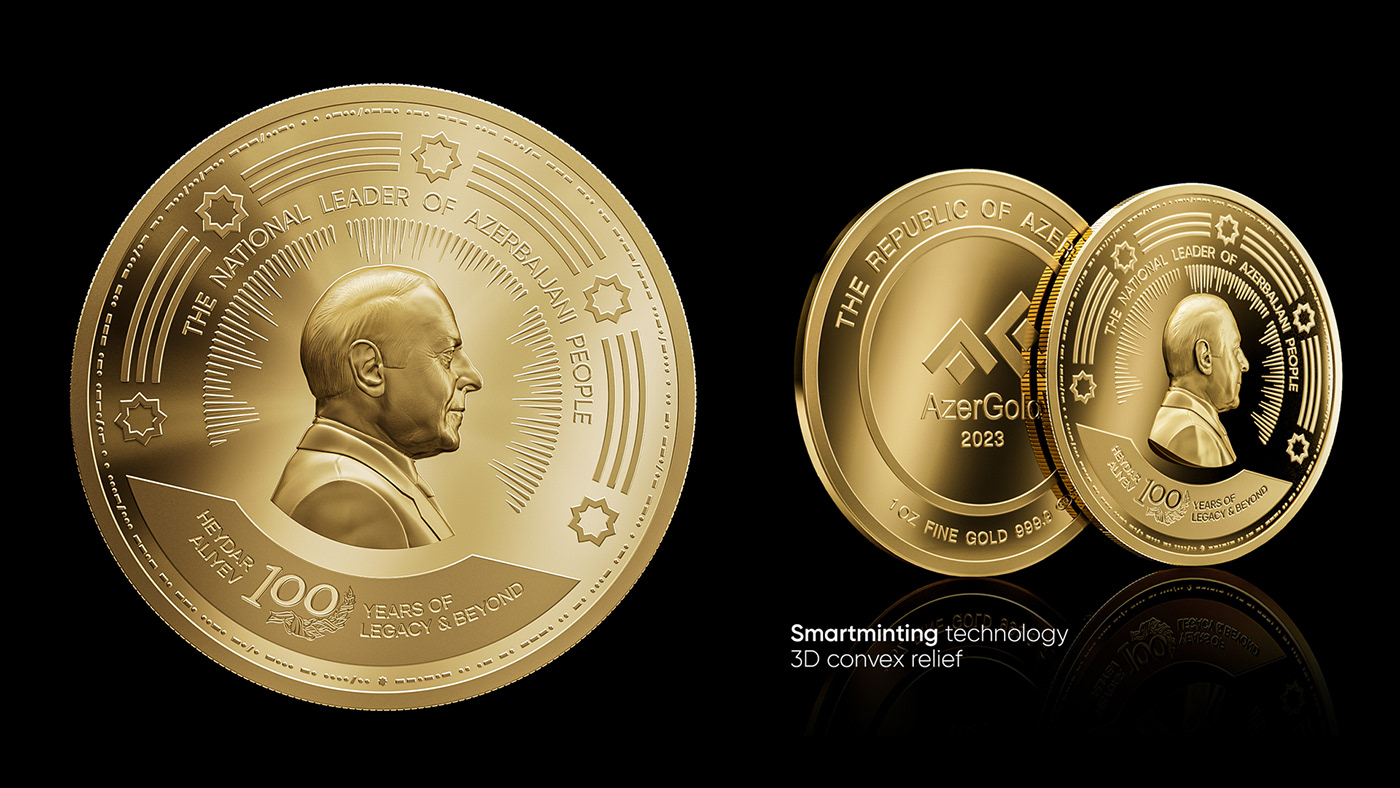 coin 3D sculpting  Zbrush Character design  digital illustration Graphic Designer golden coin