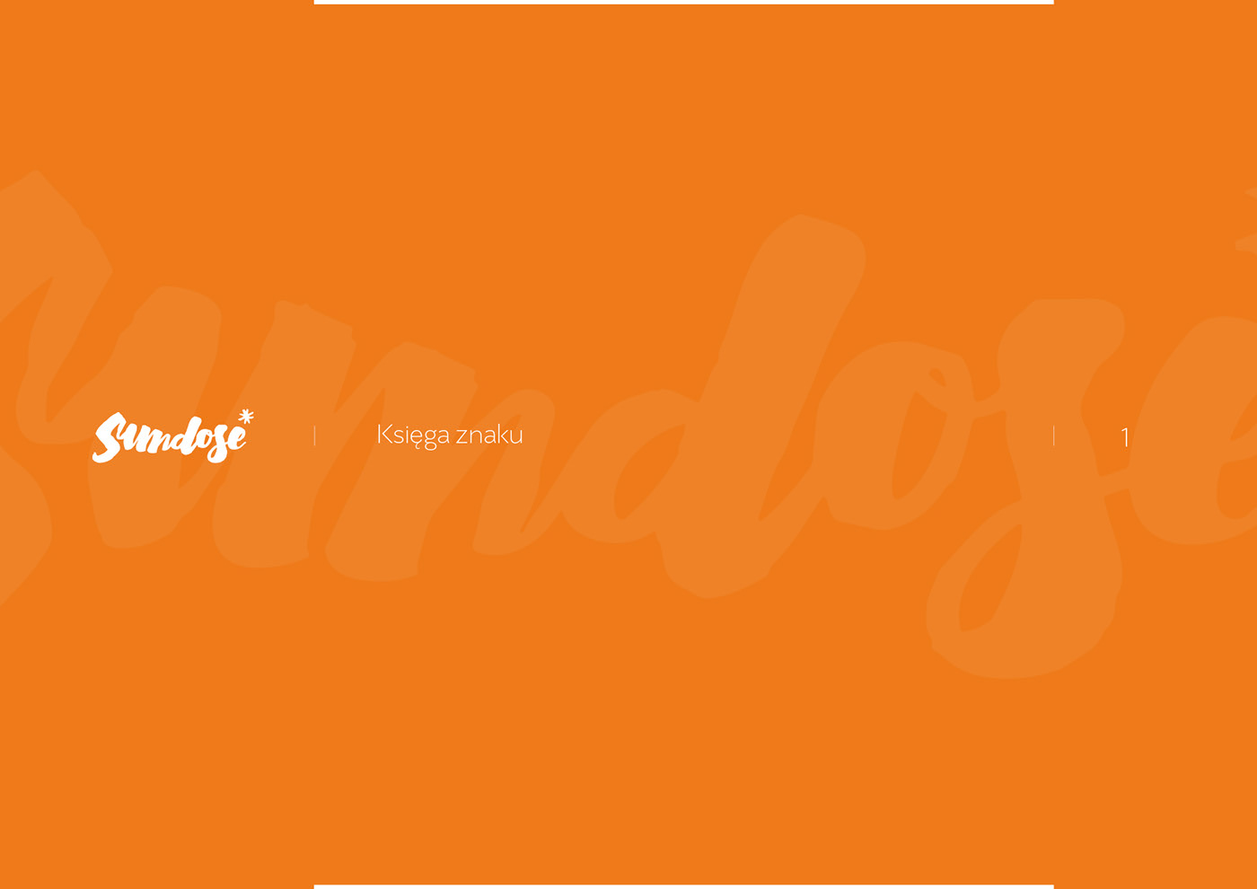 sundose MACHALSKI Calligraphy   Mateusz Machalski  borutta type design orange