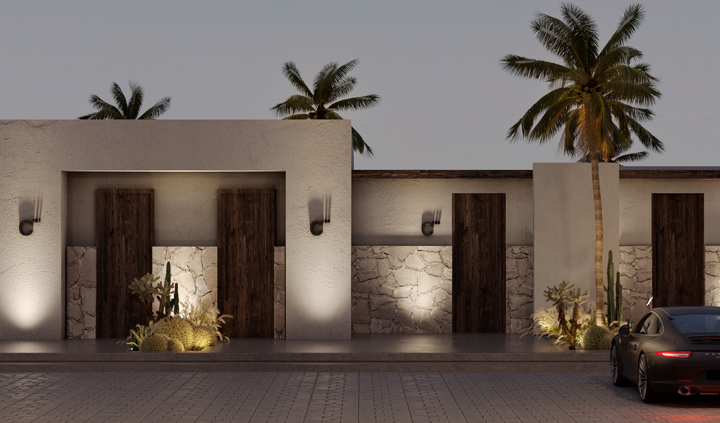 Outdoor Landscape architecture visualization 3ds max corona archviz Render exterior CGI
