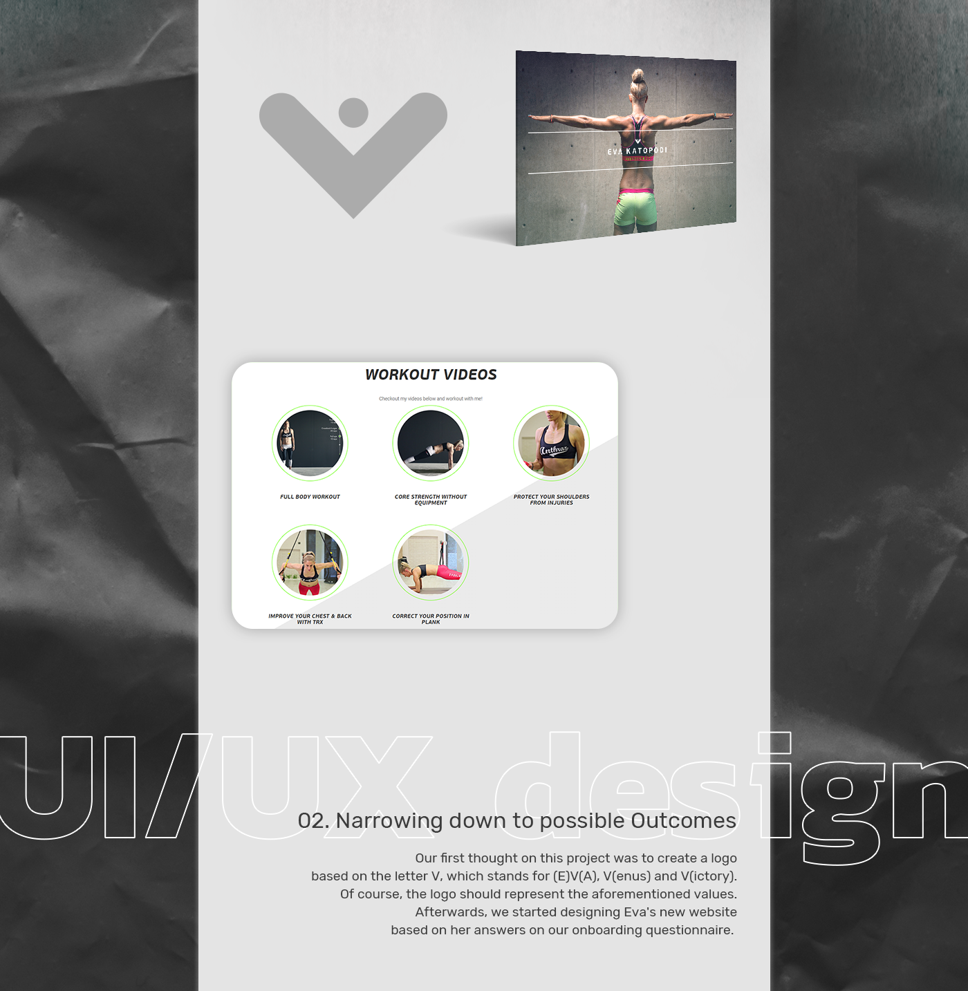 bearinmindstudio evakatopodi fitness Logo Design Web Design  web development 