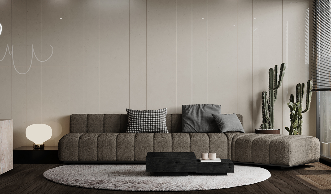 CGI interior interior design  luxury minimalism Minimalism interior modern interior design