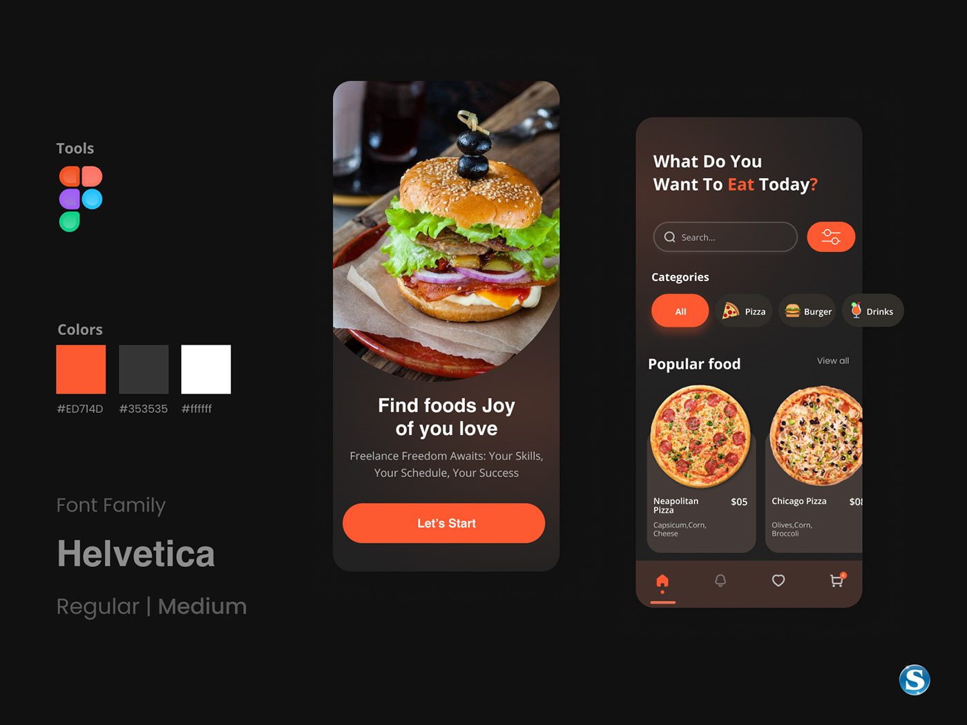 Food  delivery delivery app app design application app location Order restaurant online