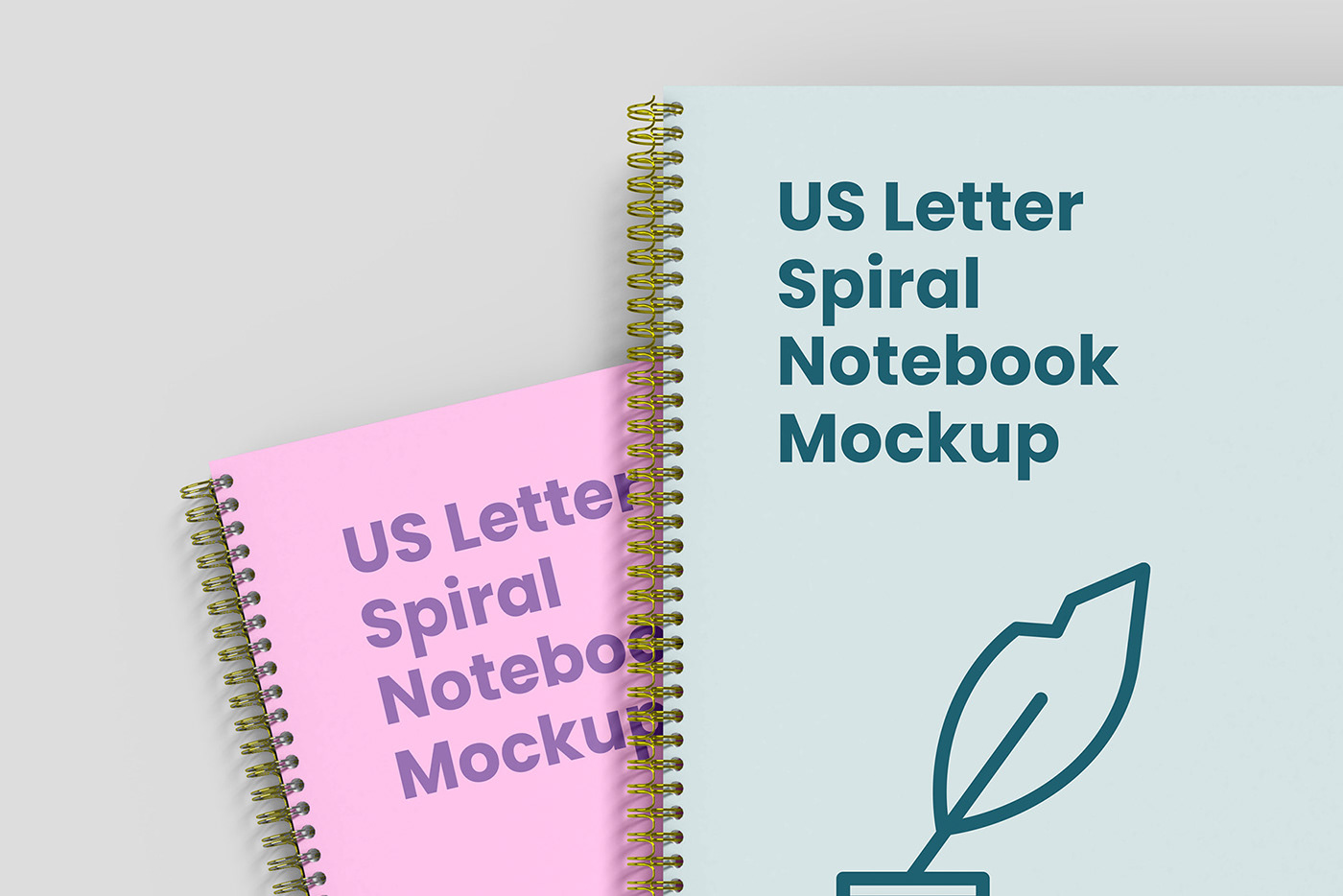 book cover mockup Mockup Note book notebook page pocketbook publication Spiral us letter