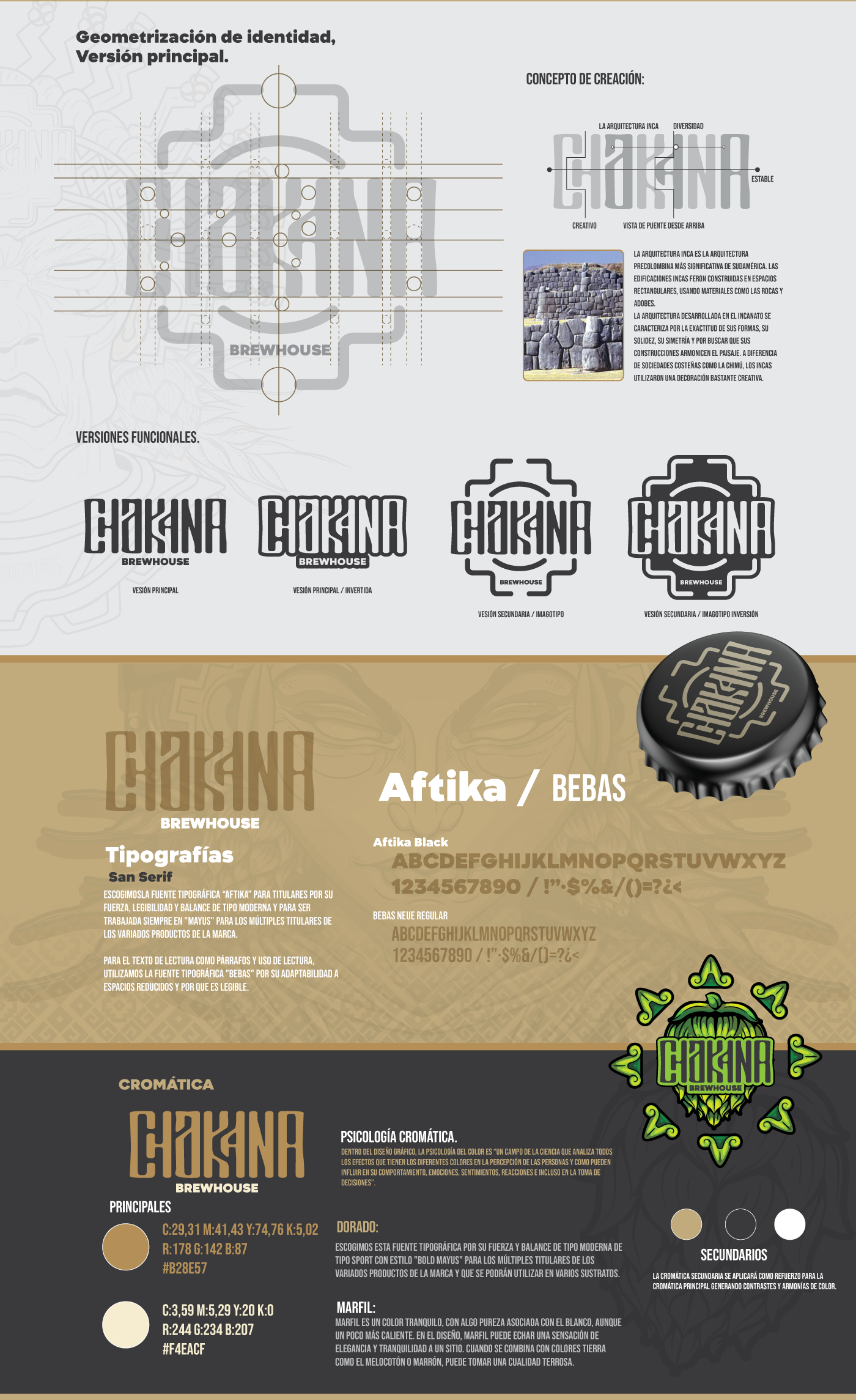 adobe illustrator brand identity branding  brewery Digital Art  Illustrator inca label design Logo Design Logotype