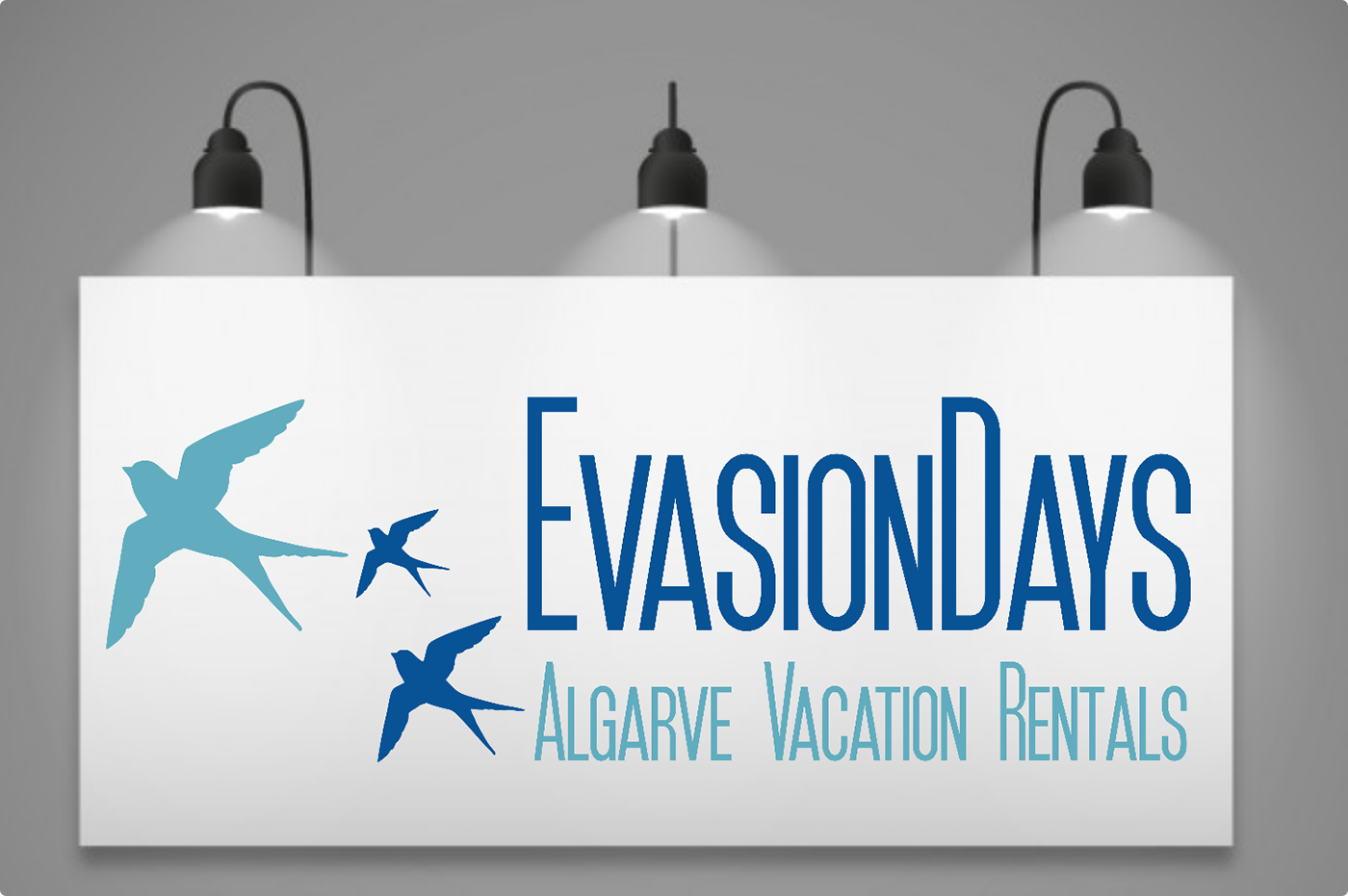 Logo Design Vacation Rental property management aluguer Arrendamento Alojamento Local Tavira Algarve Portugal logo site