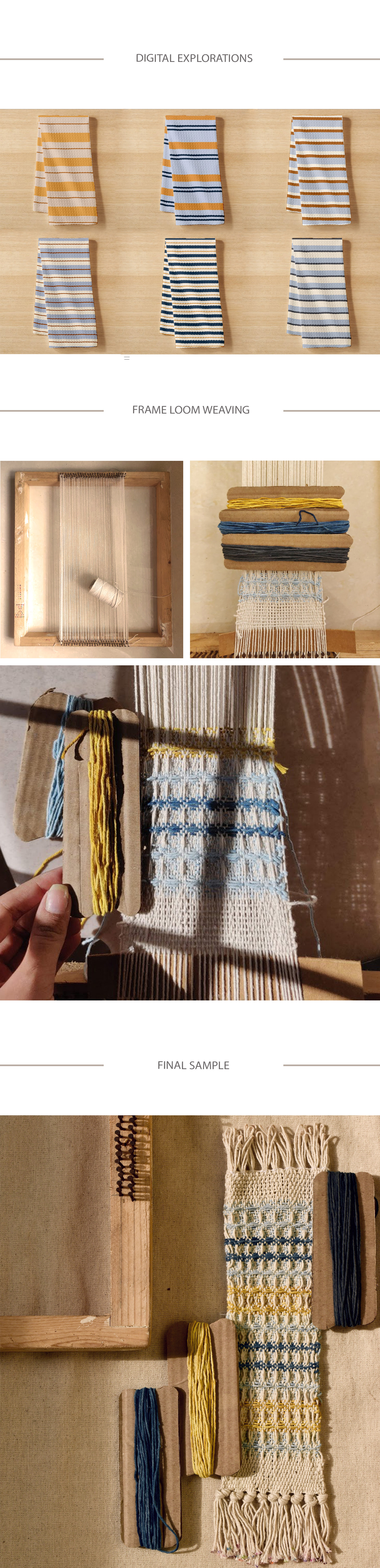 hometexttiles honeycomb weave kitchen textiles striation stripes tea towel textile
