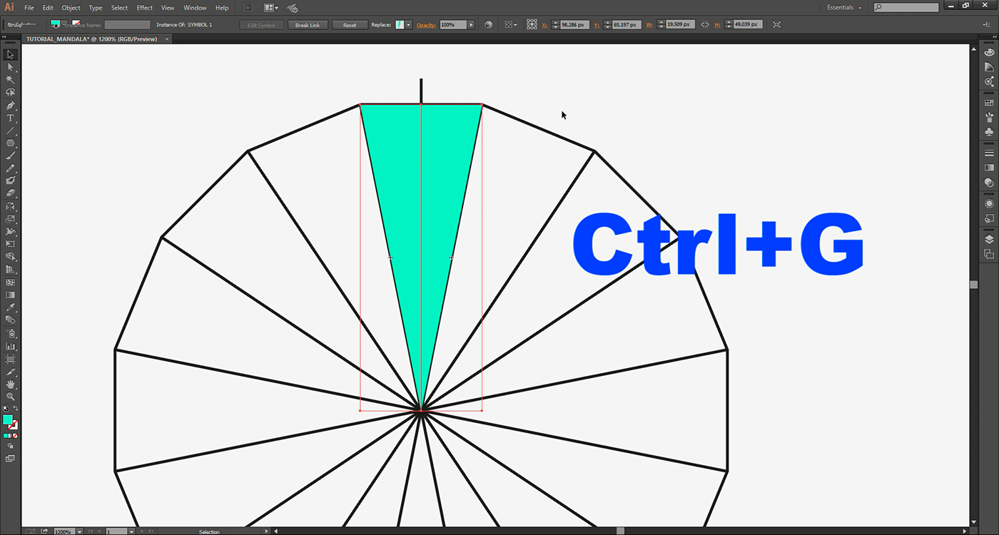 Mandala tutorial Mandalas line art geometry simmetry symbol how to Create