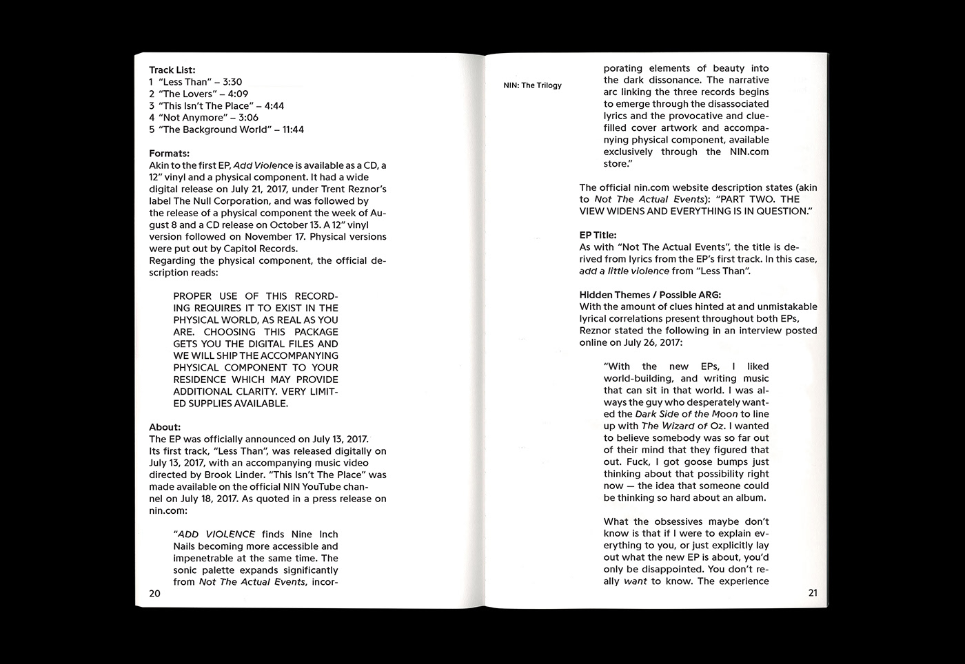 book book design design editorial Design Graphic editorial Layout Design nin Photography  processing type