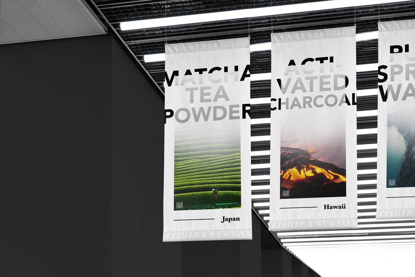 beverage black branding concept design identity Identity Design matcha Packaging product design