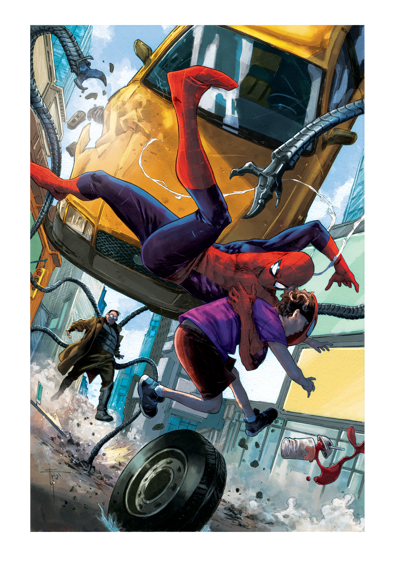 marvel colorist Thor iron man captain america spider-man x-men spider-gwen venom Avengers