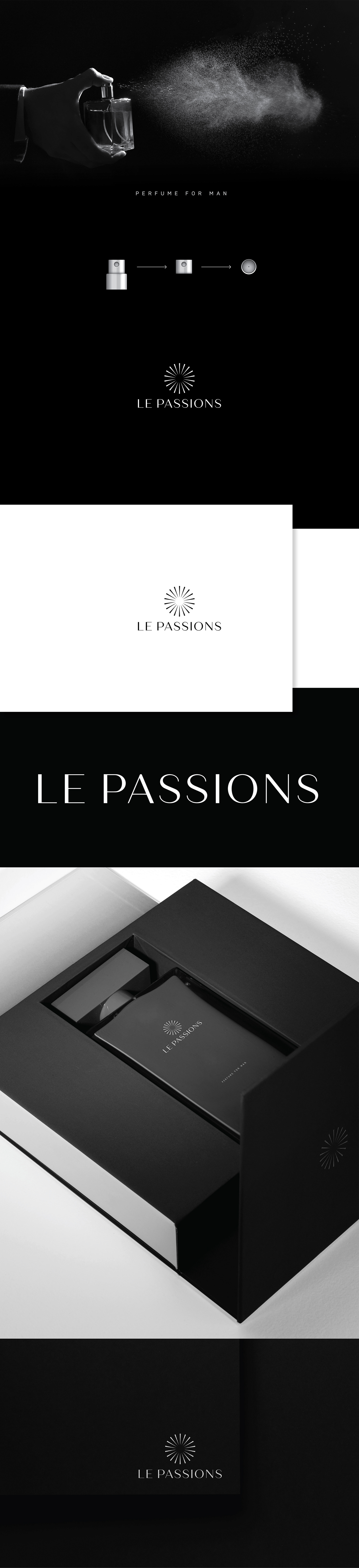 black brand explosion LE PASSIONS logo logos perfume pressure Saudi