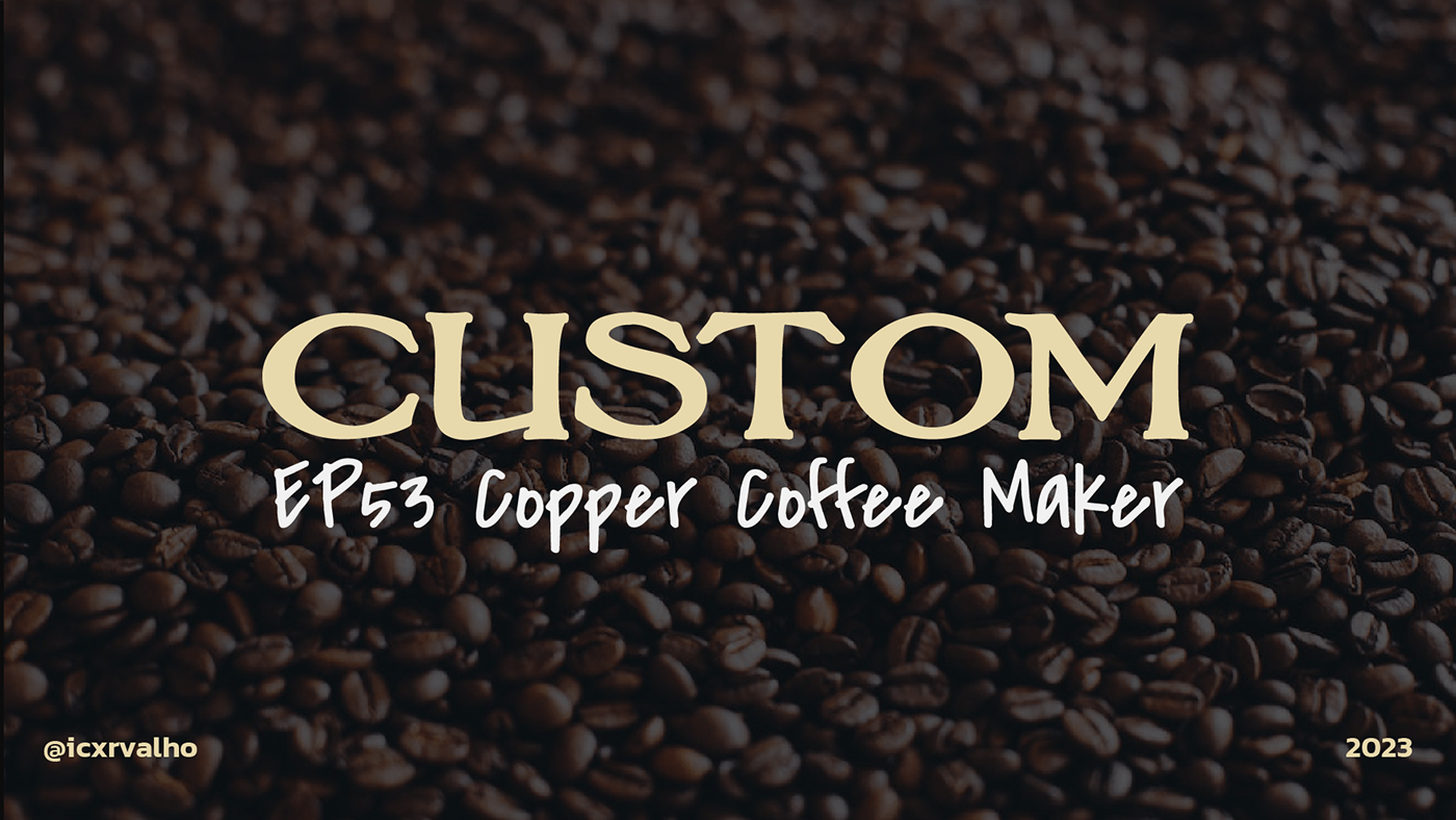 3D Coffee design fusion product design  Render
