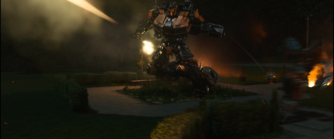 Transformers robots vfx CGI Paramount mirage battletrap hollywood