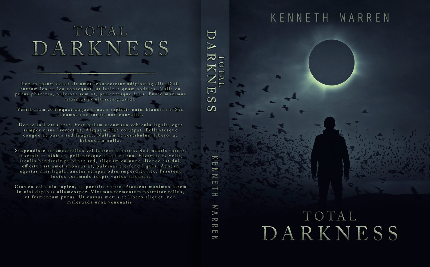 book covers cover design crows dark darkness eclipse fantasy fiction mystery thriller