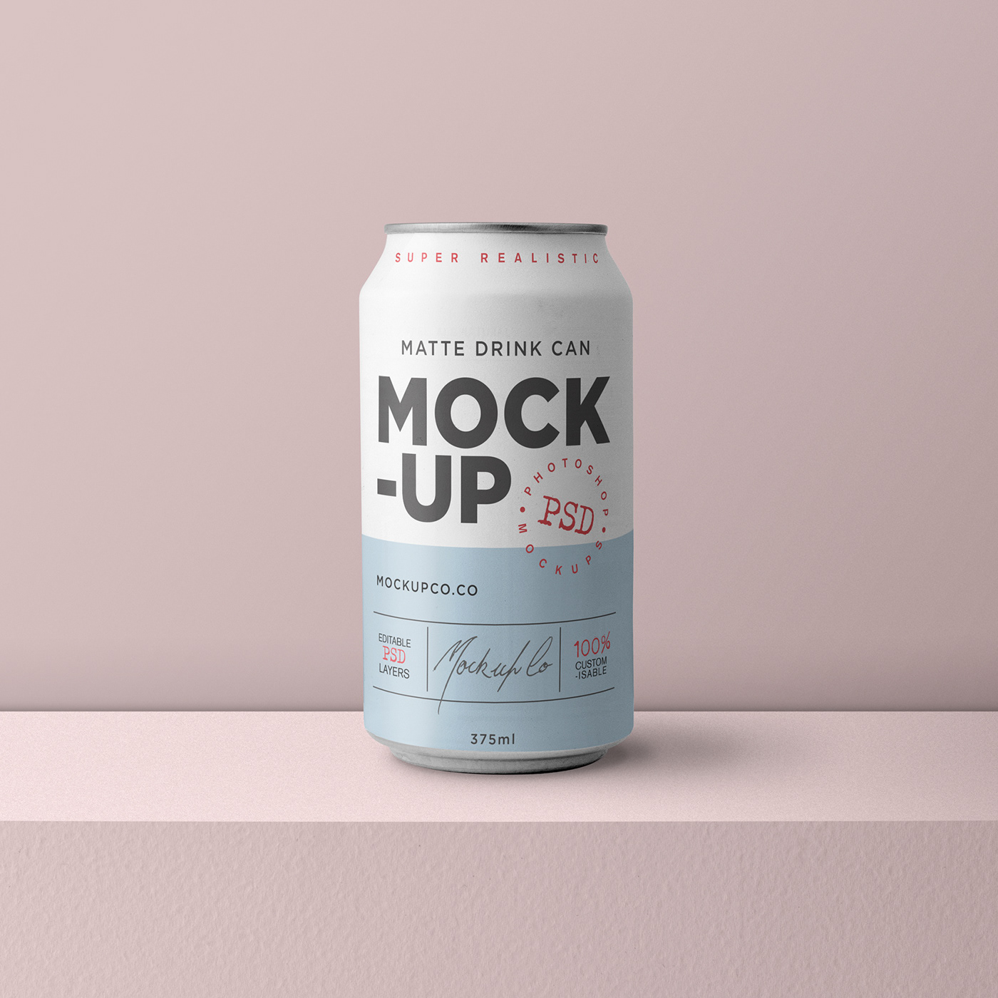 can can mockup drink mock Mockup photoshop psd psd mockup realistic template