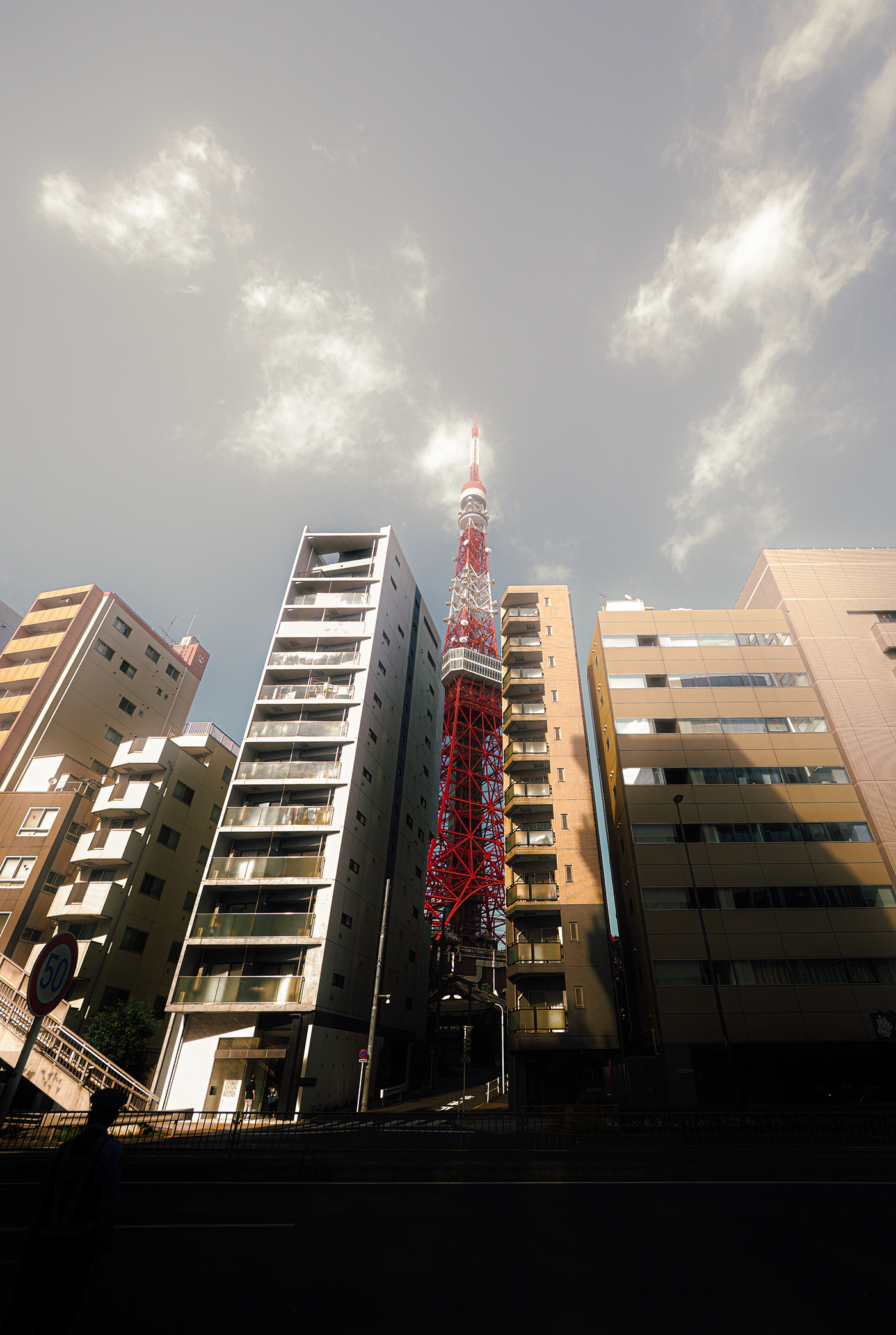 tokyo japan Urban street photography architecture red cityscape cinematography sunset tokyotower